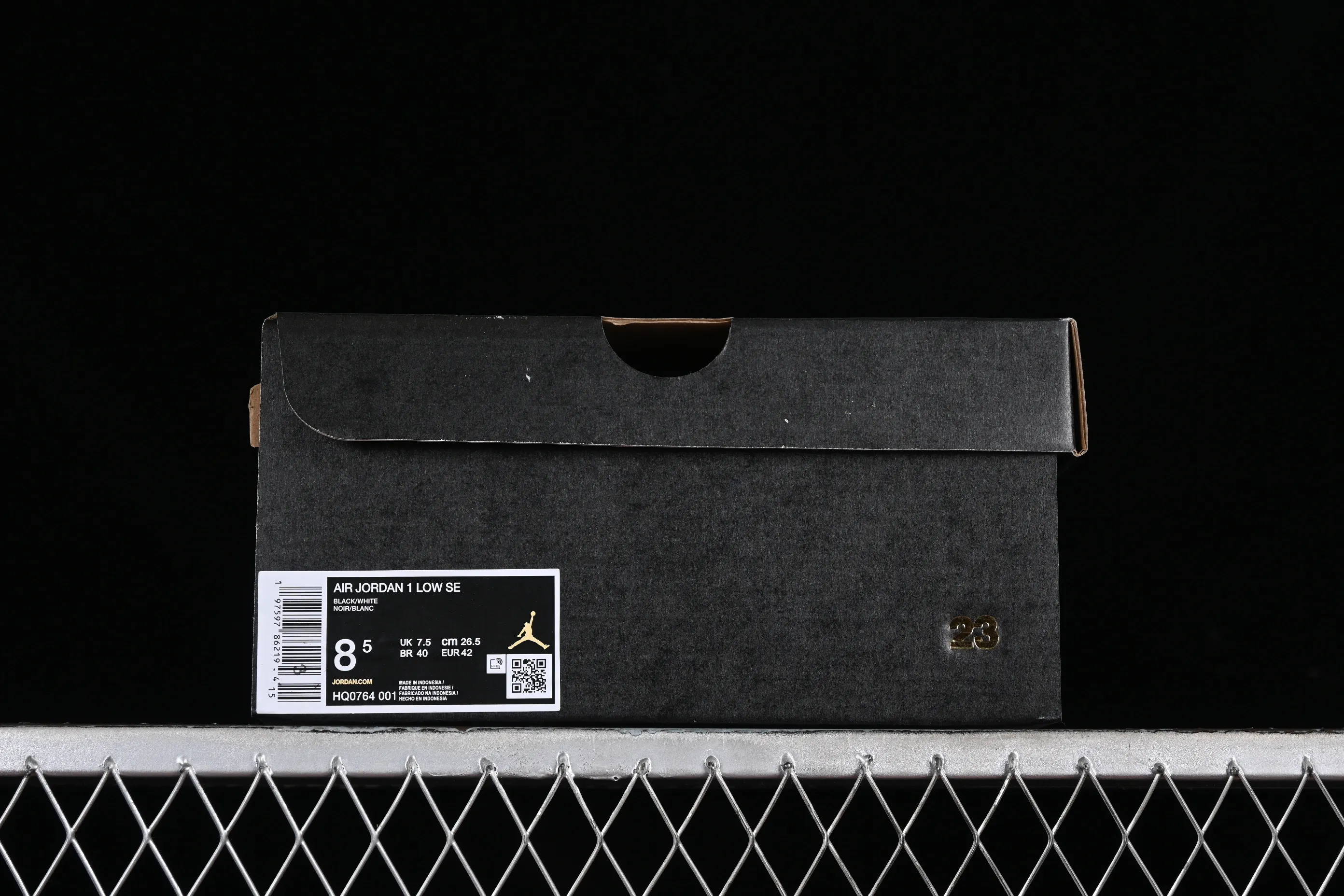 All categories Air Jordan Jordan series basketball shoes Air Jordan 1 Low Air Jordan 1 Low "Quai 54" AJ1 Joe 1 white black blue low-top cultural casual sneakers HQ0764-001
